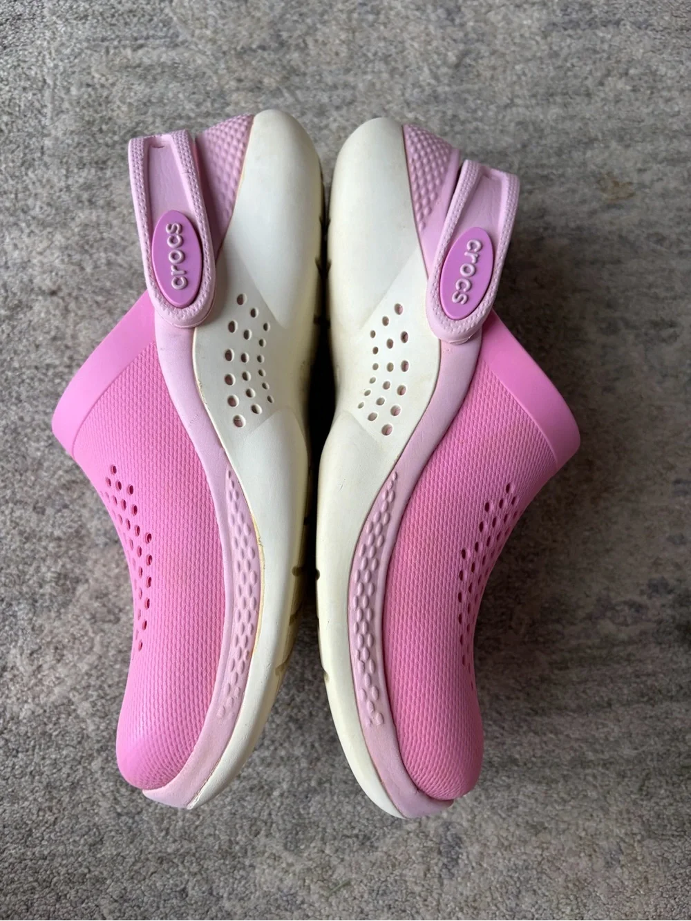 CROCS Kids LifeRide 360 Clogs Taffy Pink J2